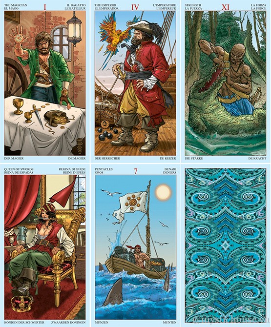 Bán bài Tarot of Pirates