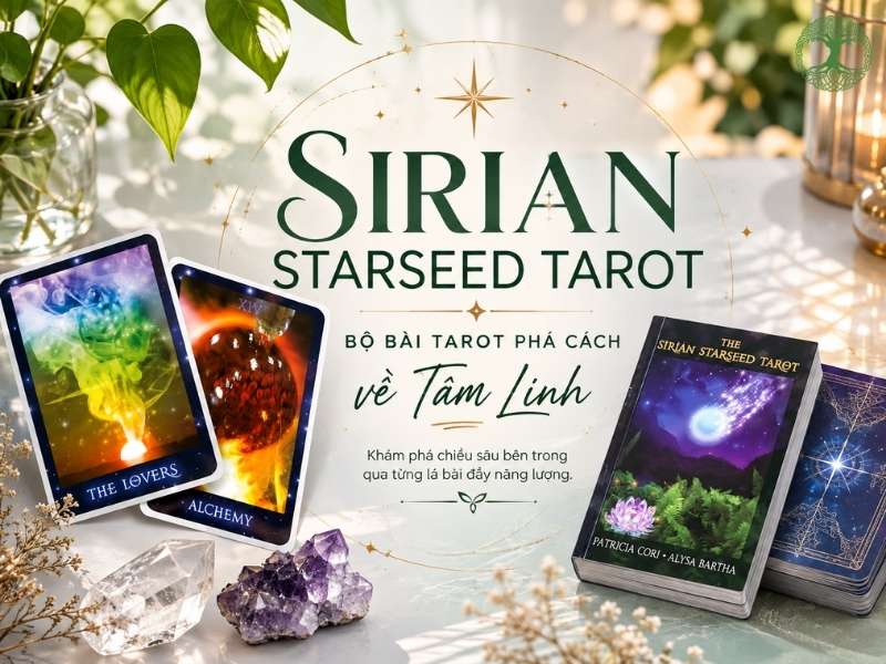 Sirian Starseed tarot bộ bài tarot phá cách về tâm linh