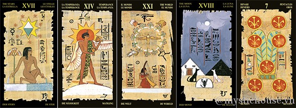 ý nghĩa của bộ bài Egyptian Tarot