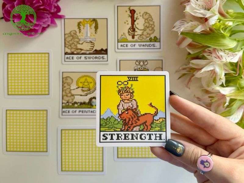 Khi rút lá bài Strength ngược
