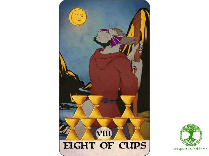Lá bài Eight Of Cups