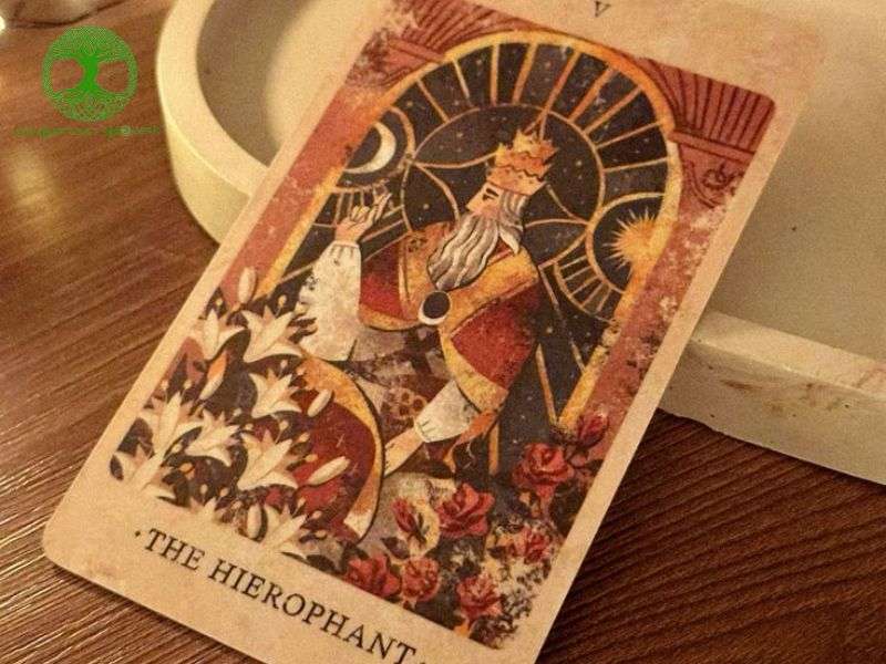 The hierophant có mối liên hệ với các lá bài khác