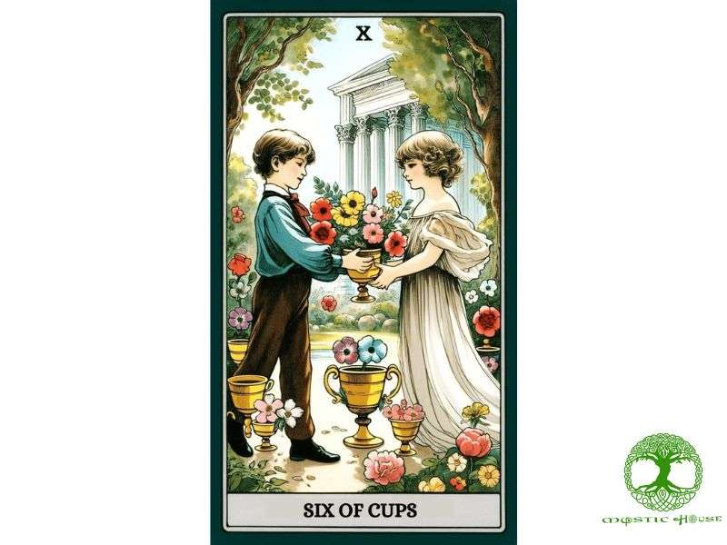 Ý nghĩa lá bài Six Of Cups trong tình yêu