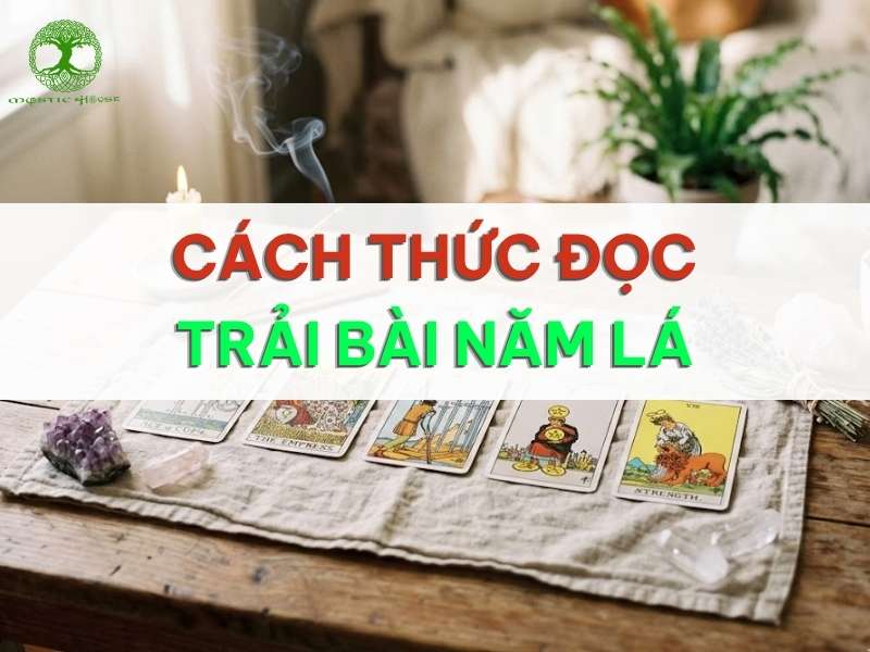 Cách thức đọc trải bài năm lá hiệu quả