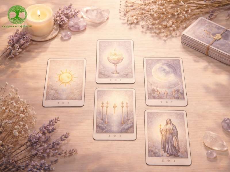 Cách thức đọc trải bài tarot 5 lá