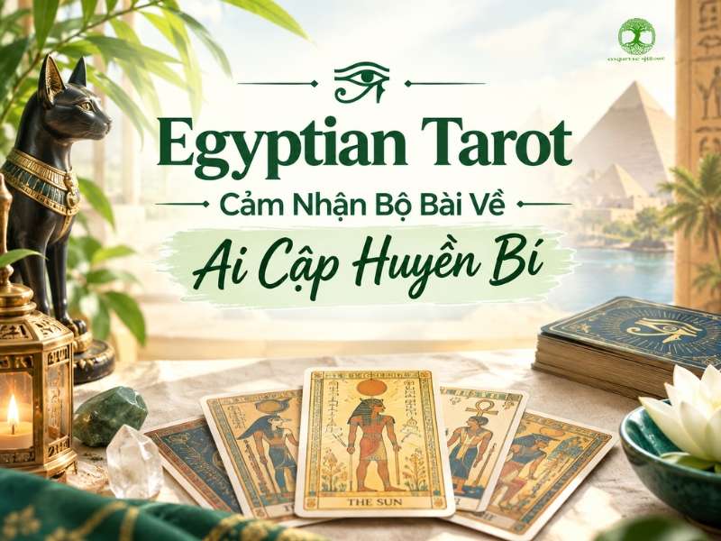 Egyptian tarot – cảm nhận bộ bài về ai cập huyền bí