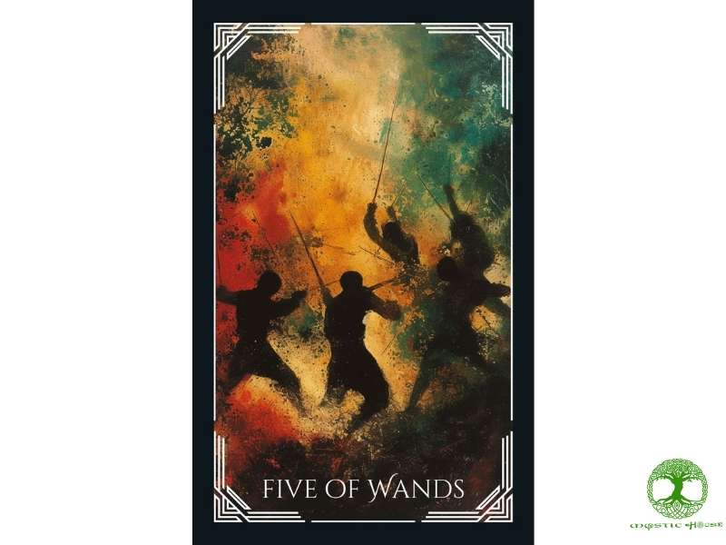 Five of wands ngược mang ý nghĩa gì?
