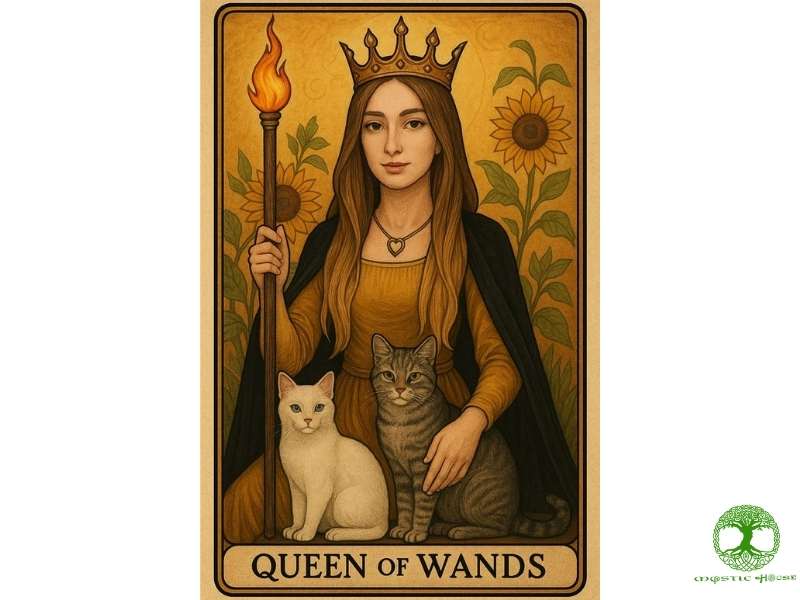 Lá bài queen of wands kết hợp với các lá bài khác có ý nghĩa gì?