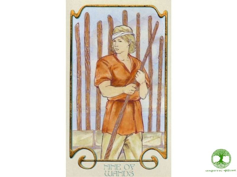 Nine of wands ngược có điềm báo gì?