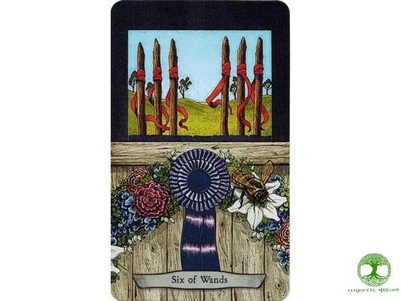 Six of wands khuyên điều gì trong thời điểm hiện tại?
