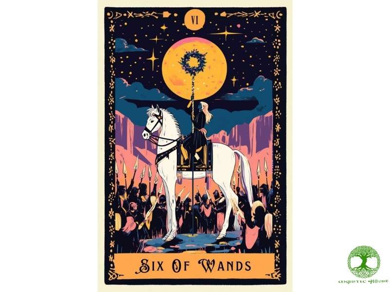 Six of wands mang ý nghĩa tổng quan gì?
