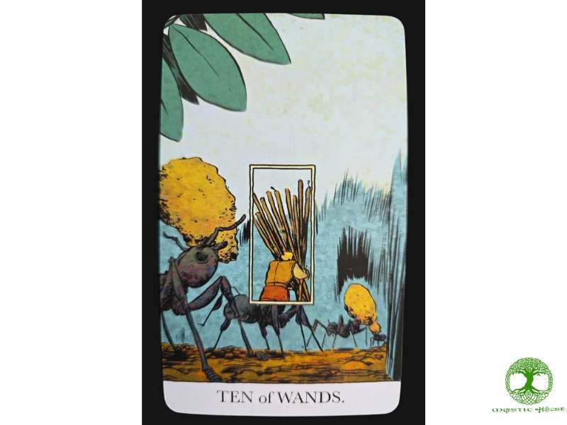 Ten of wands khi kết hợp với các lá bài khác nói lên điều gì?