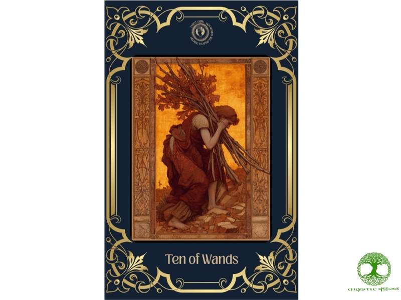 Ten of wands trong tình yêu nói lên điều gì về mối quan hệ?