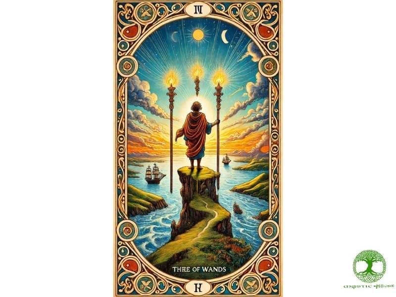 Three of wands ngược nói lên điều gì?