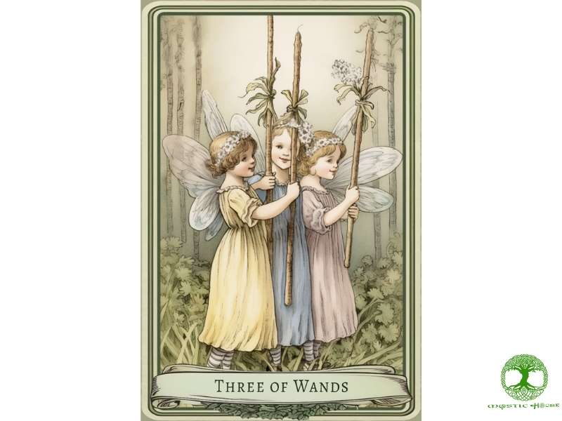 Ý nghĩa tổng quát của lá bài three of wands là gì?