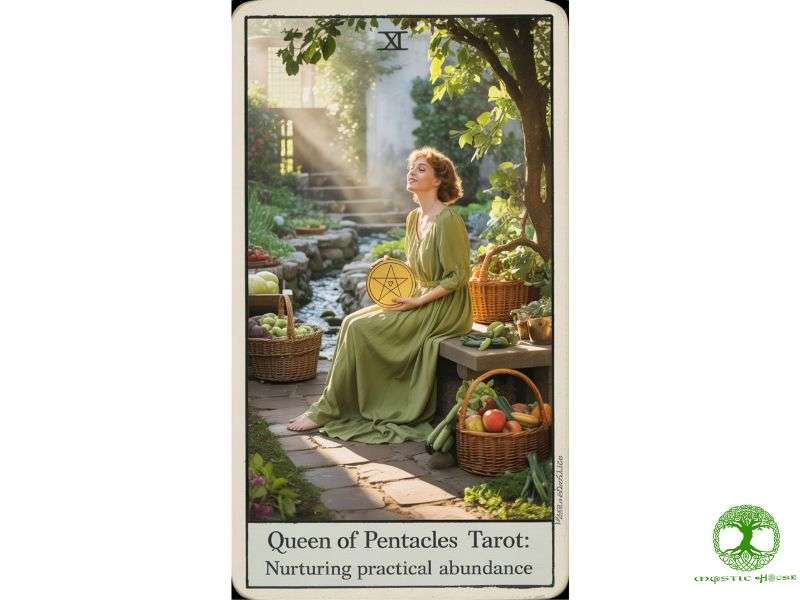 Lá bài queen of pentacles mang đến lời khuyên gì cho bạn?