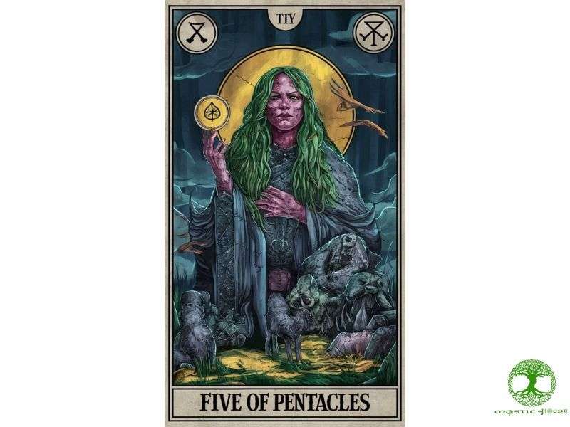 Five of pentacles mang đến những bài học nào cho người rút bài?
