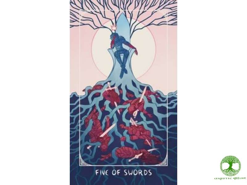 Five of swords mang thông điệp gì trong các lĩnh vực của cuộc sống?
