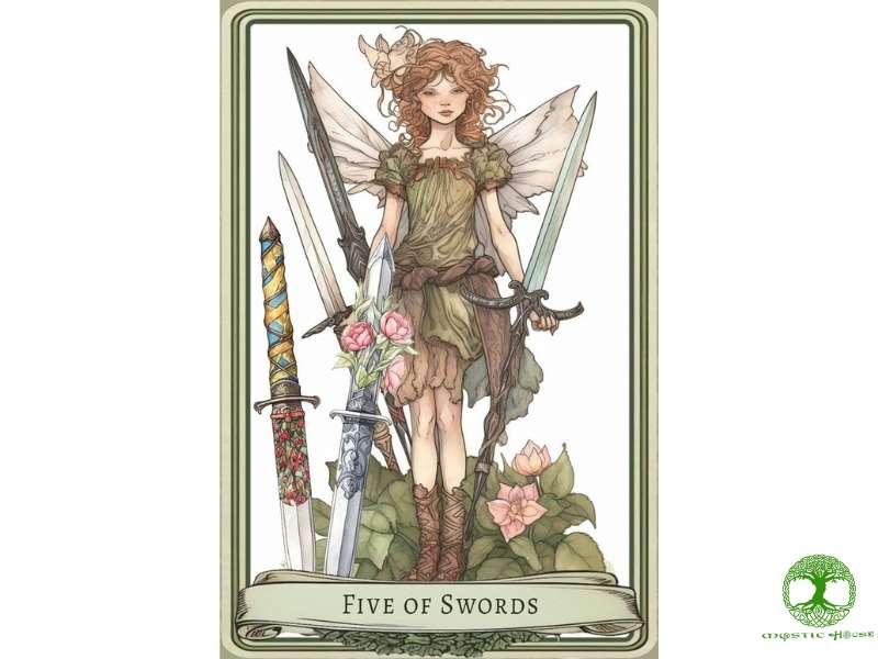 Lá bài five of swords đưa ra lời khuyên gì cho bạn?