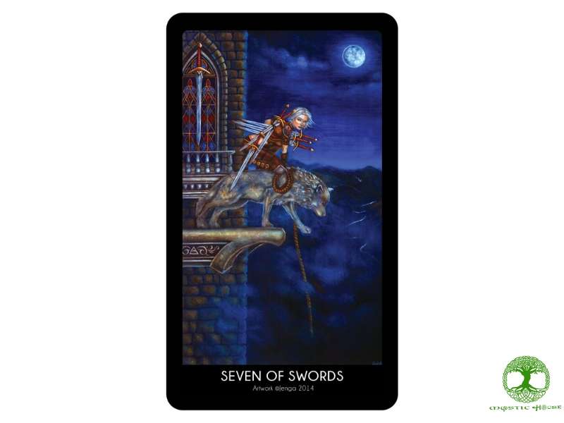 Seven of swords khi kết hợp với các lá bài khác có ý nghĩa gì?