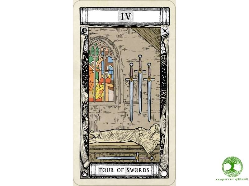 Tổng quan về lá bài four of swords