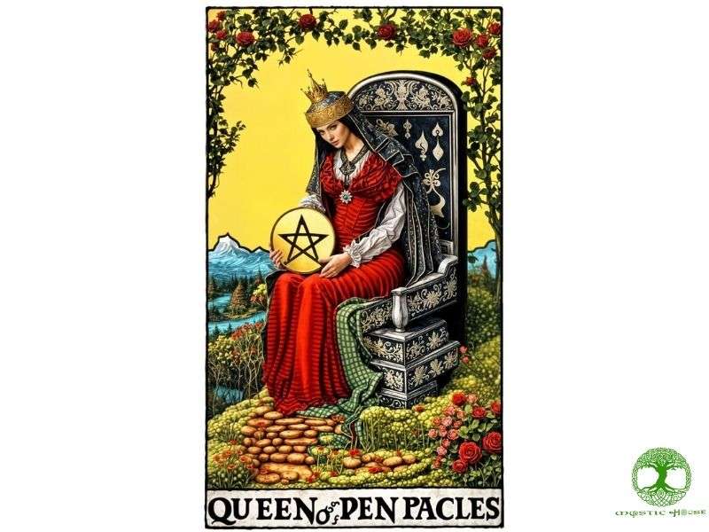 Tổng quan về lá bài queen of pentacles