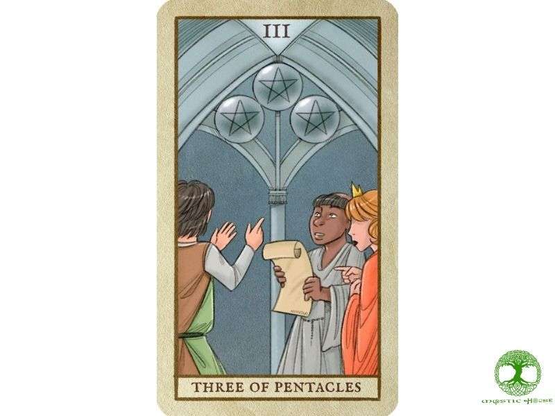 Tổng quan về lá bài three of pentacles