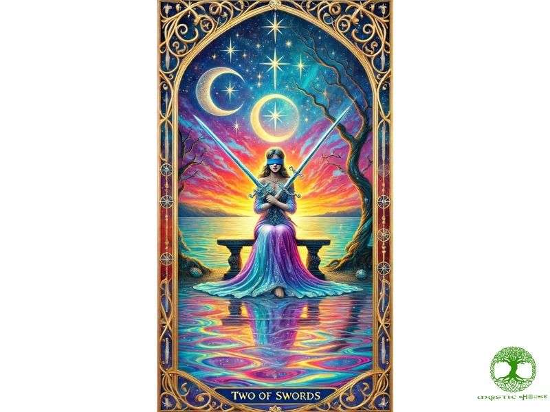 Two of swords đại diện cho điều gì trong tình yêu?