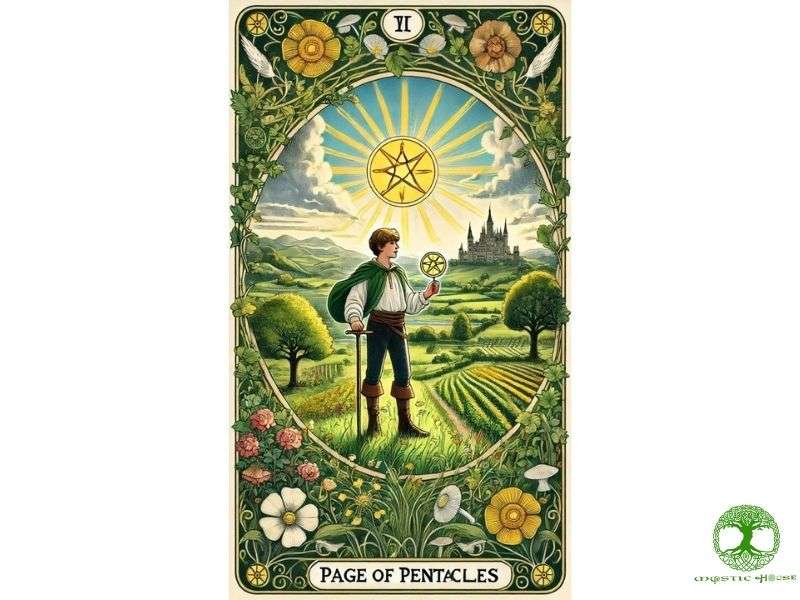 Ý nghĩa lá bài page of pentacles khi xuất hiện ngược là gì?
