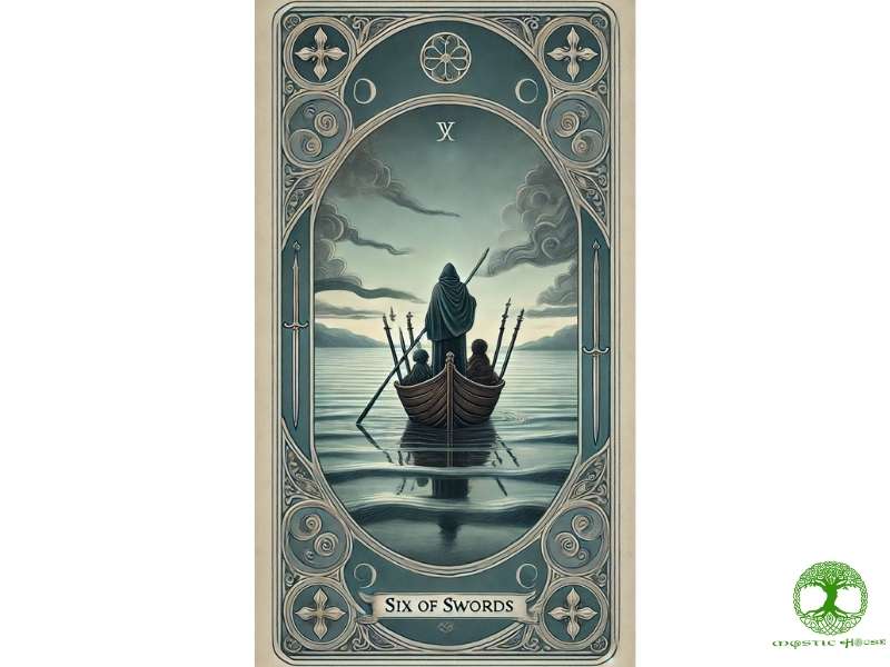 Ý nghĩa lá bài six of swords khi rút xuôi là gì?