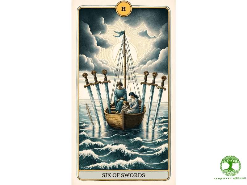 Ý nghĩa six of swords trong công việc và tài chính là gì?