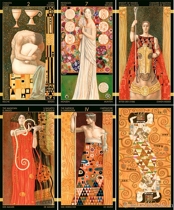 Bán bài Golden Tarot of Klimt