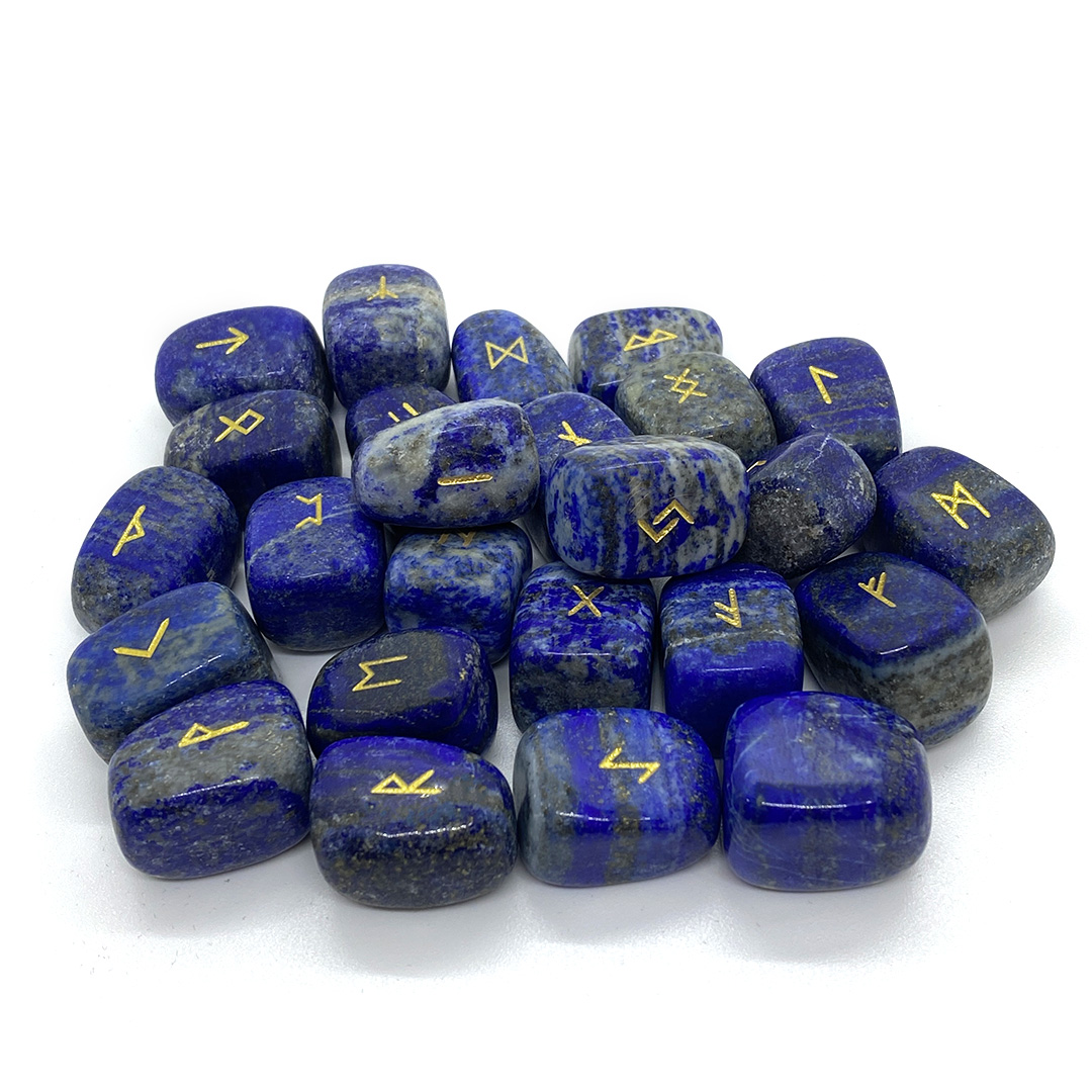 Bộ Đá Runes Lapis Lazuli 15