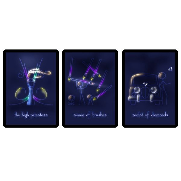 Celestial Stick People Tarot 3