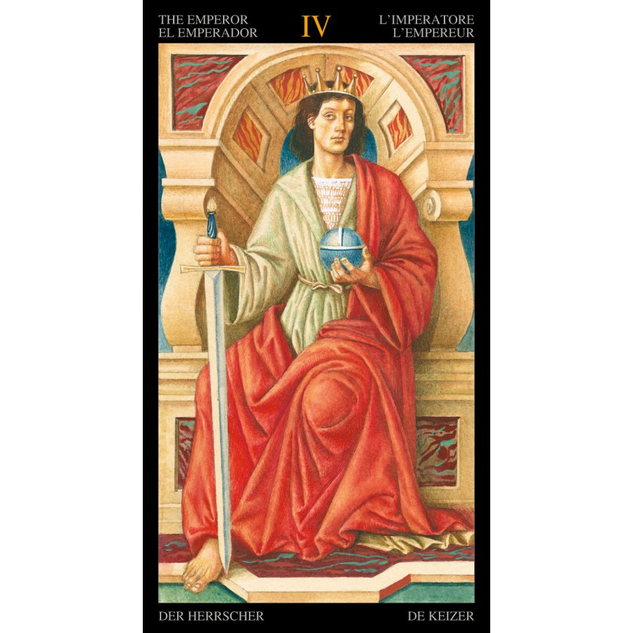 Golden Botticelli Tarot 6
