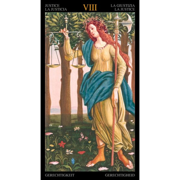 Golden Botticelli Tarot 7