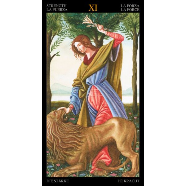 Golden Botticelli Tarot 8
