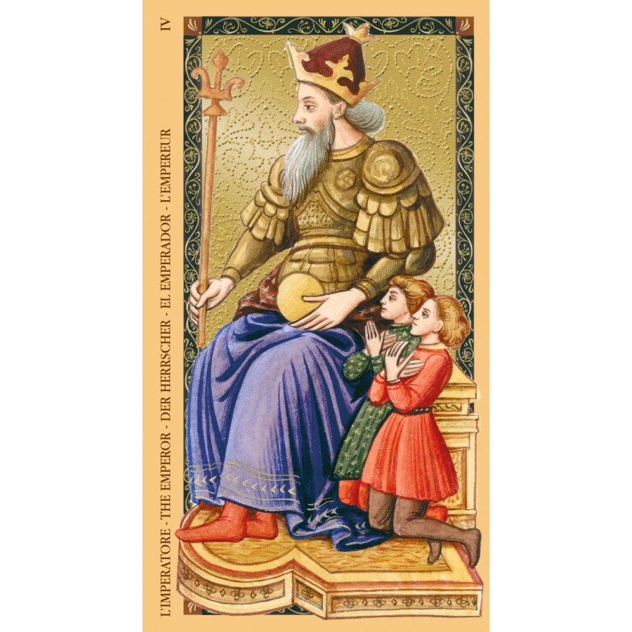 Golden Tarot of Renaissance (Estensi Tarot) 44