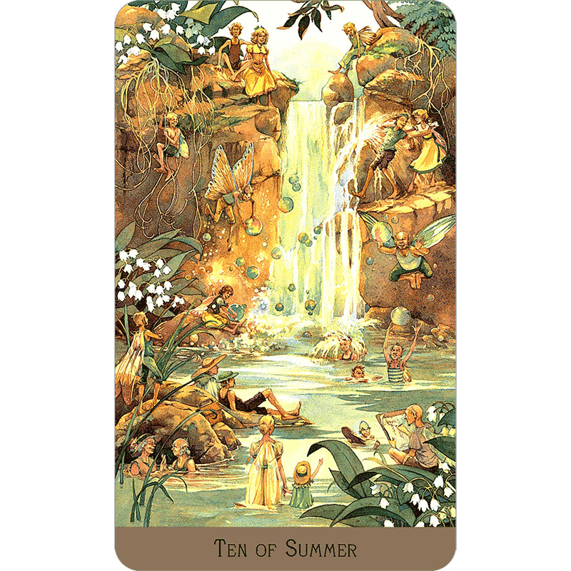 Lo Scarabeo Tarot Taro Tale of the Forest (mini) Fairy Tarot (mini) buy from AZUM: price, reviews, description, review