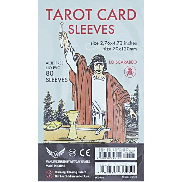 Set Tấm Plastic Bọc Lá Bài Tarot (Tarot Card Sleeve) 18