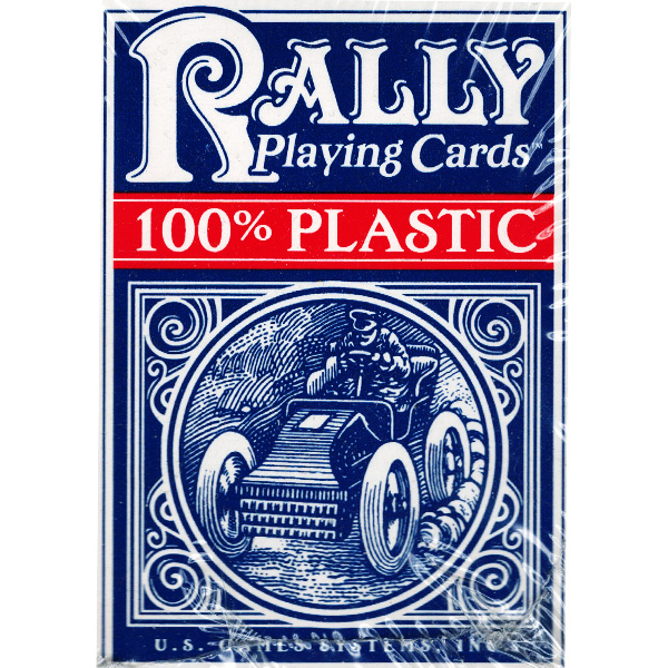Plastic Rally Playing Cards (Blue) 18