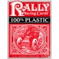 Plastic Rally Playing Cards (Red) 3