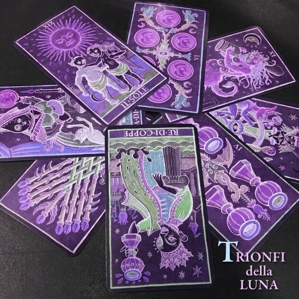 333 Tarot Trionfi dela Luna (Paradoxical Purple Limited Edition) 2