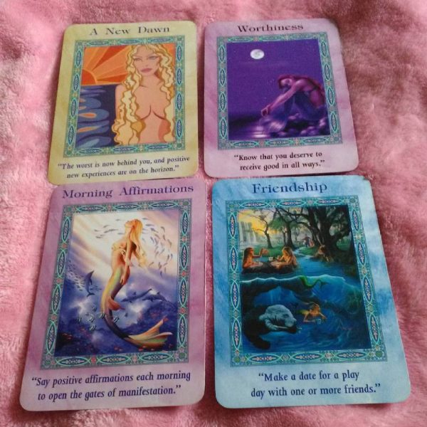 Magical Mermaids and Dolphins Oracle Cards 8