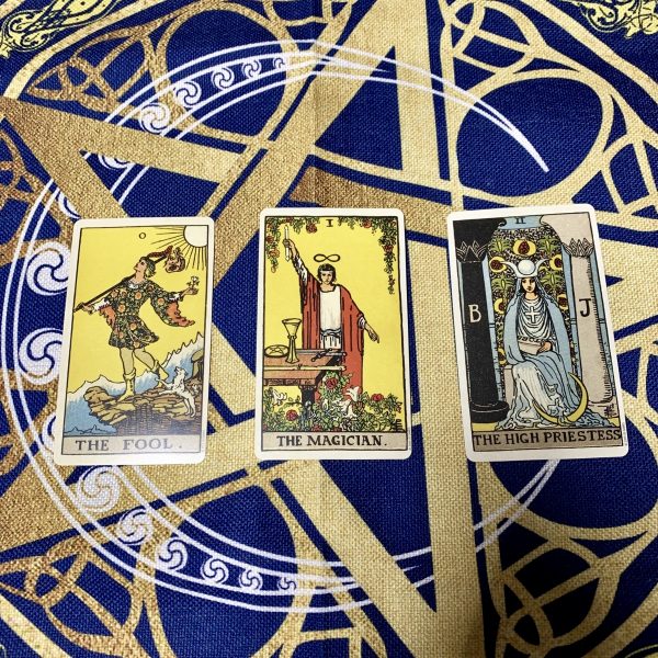 Khan trai bai Tarot Wicca Star Crescent (2)