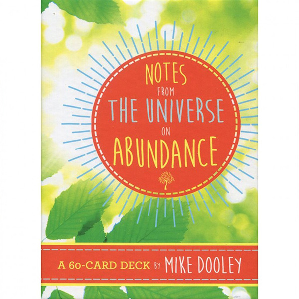 Notes from the Universe on Abundance Cards 35