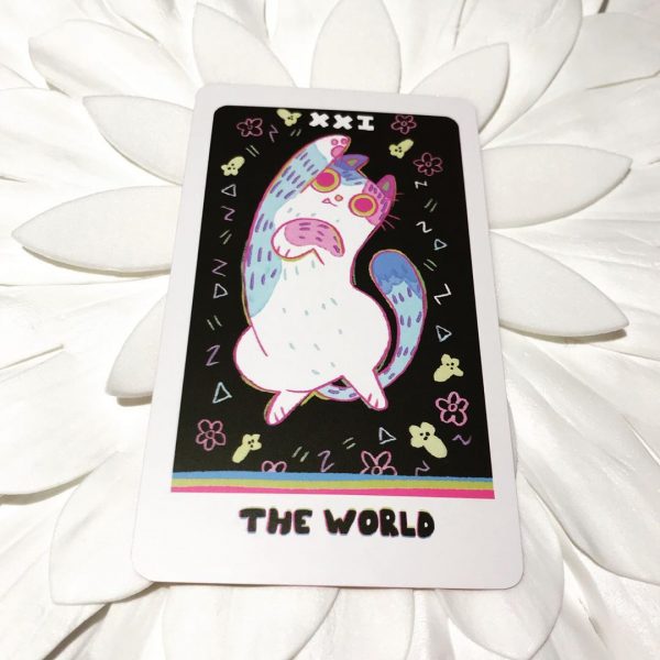 Weird Cat Tarot 12