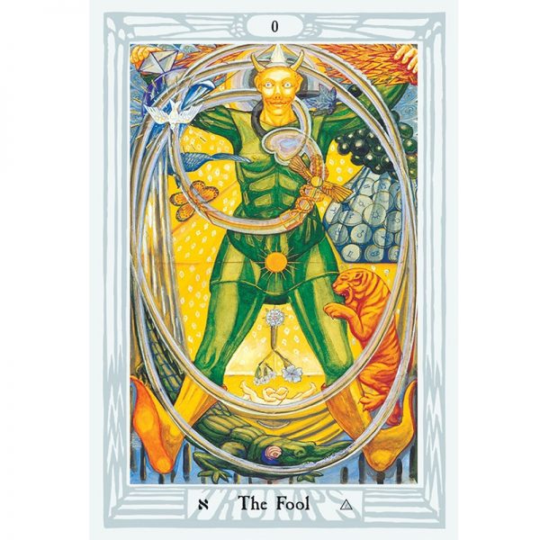 Crowley Tarot Deck and Book Gift set 2