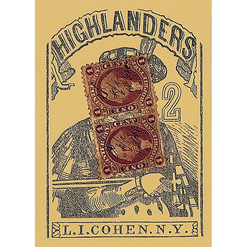 1864 Highlanders Poker Deck 6