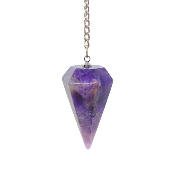 Con lac Hexagonal Crystal – Amethyst 1